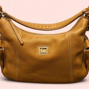 Dooney & Bourke Brown Leather Hobo Bag
